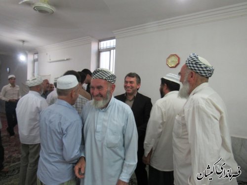 دیدار صمیمی فرماندار گمیشان با اهالی روستای قرنجیک خواجه خان