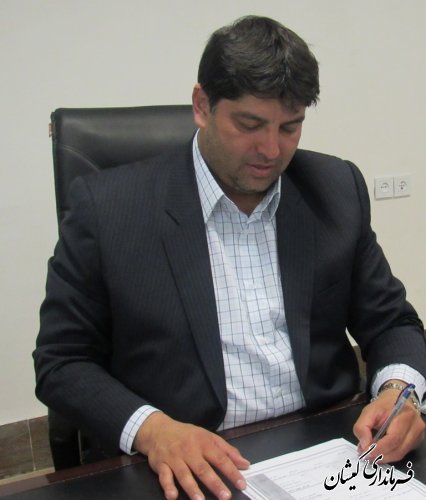 فرماندار گمیشان با صدور پیامی از حضور حماسی مردم شهرستان در انتخابات تقدیر کرد
