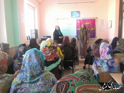 برگزاری آموزش تحکیم بنیان خانواده در روستای بصیر آباد