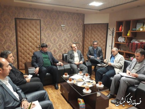 دیدار فرماندار گمیشان با مدیر صندوق کارافرینی امید استان