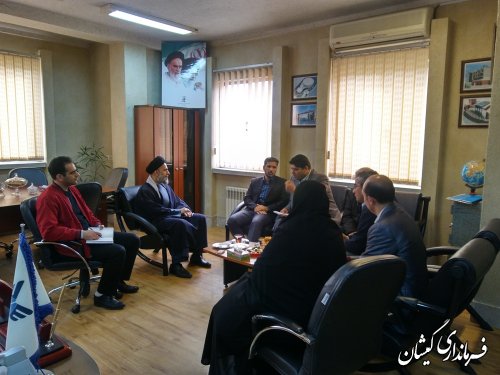 فرماندار گمیشان با رئیس دانشگاه آزاد اسلامی استان دیدار و گفتگو کرد