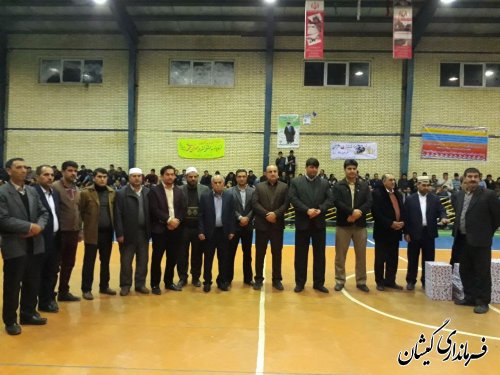 تقدیر از ورزشکاران افتخار آفرین روستای خواجه نفس در جام قهرمان روستای استان