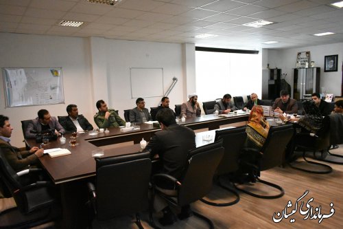 دومین جلسه شورای فرهنگ عمومی شهرستان گمیشان برگزار شد