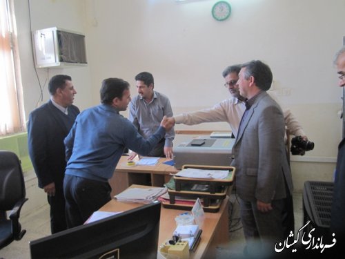 فرماندارگمیشان : دقت در ثبت وقایع چهارگانه ضامن برنامه های کیفی استان وشهرستان است .