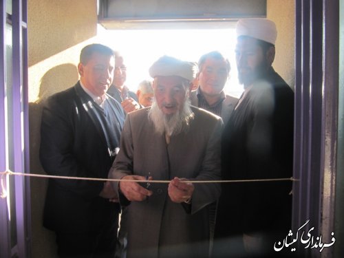 افتتاح اولین دفتر پیشخوان خدمات روستایی ثبت احوال گلستان درگمیشان