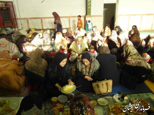برگزاری جشن بانوان به مناسبت هفته وحدت در شهرستان گمیشان