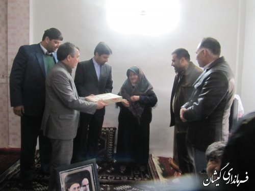 افتتاح یک واحد مسکونی مددجو تحت پوشش کمیته امداد حضرت امام (ره)در گمیشان