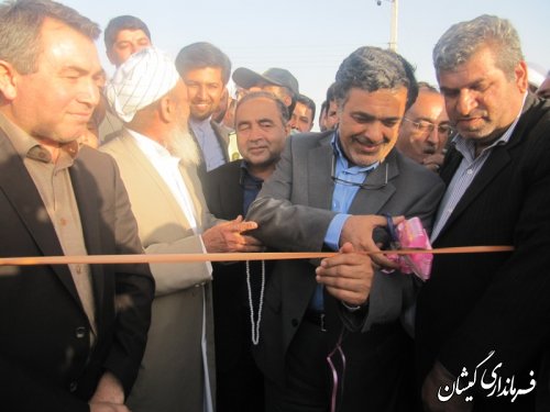 افتتاح پروژه 390واحدی مسکن مهر گمیشان با حضور معاون بنیاد مسکن کشور