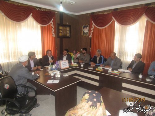 دومین جلسه شورای هماهنگی روابط عمومی شهرستان گمیشان برگزار گردید
