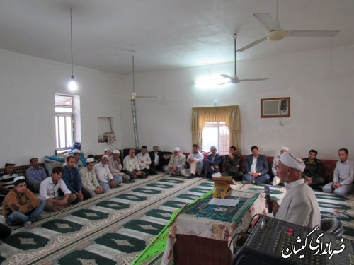 مراسم گرامیداشت شهداء سوم خرداد در روستای قلعه توماجلر برگزار شد