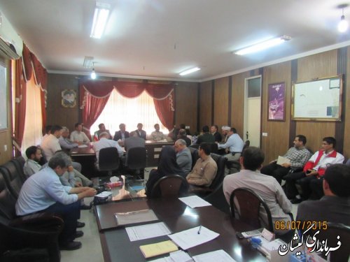 جلسه هماهنگی برگزاری راهپیمایی یوم الله روز قدس درفرمانداری شهرستان گمیشان برگزار شد