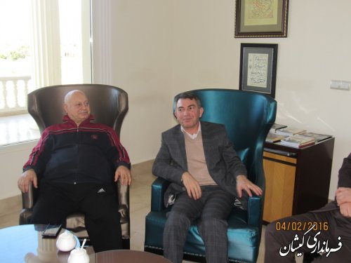 فرماندار گمیشان با شهردار باکو و مسئولین ورزش کشتی کشور آذربایجان و گرجستان دیدار کرد
