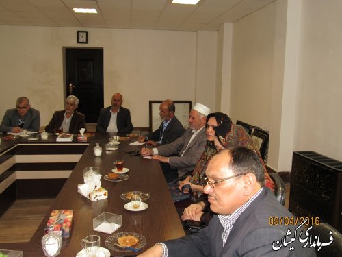اولین جلسه هیات اجرایی مرحله دوم انتخابات مجلس شورای اسلامی شهرستان تشکیل شد