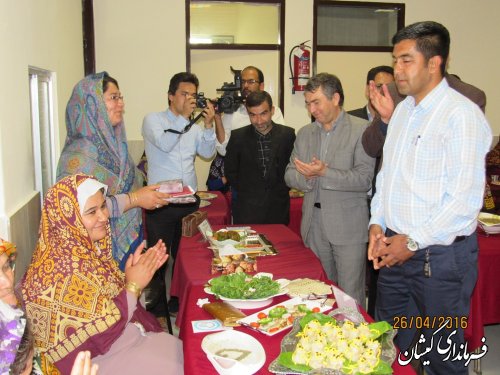 برگزاری جشنواره غذای سالم با محوریت غلبه بر دیابت در شهرستان گمیشان