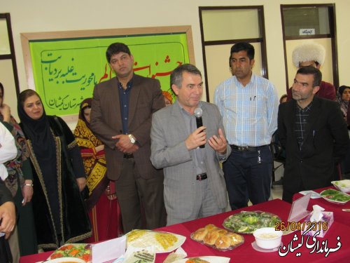 برگزاری جشنواره غذای سالم با محوریت غلبه بر دیابت در شهرستان گمیشان
