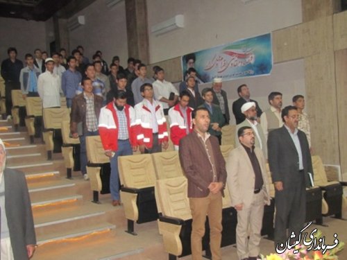 جشنواره خیرین مدرسه سازشهرستان گمیشان برگزار شد