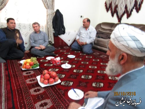 حضور مدیر عامل شرکت مخابرات استان گلستان در شهرستان گمیشان