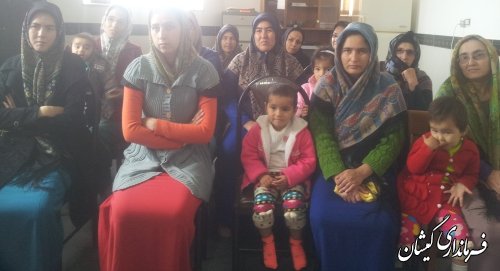 چهارمین  کلاس دوره  آموزشی طرح تحکیم بنیان خانواده در روستای چارقلی برگزار شد