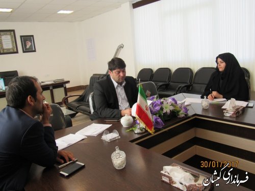 جلسه کمیته انطباق مصوبات شوراهای شهر شهرستان گمیشان برگزار شد