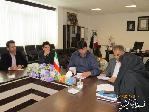 جلسه کمیته انطباق مصوبات شوراهای شهر شهرستان