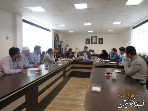 جلسه کمیته فناوری اطلاعات ستاد انتخابات شهرستان گمیشان برگزار شد