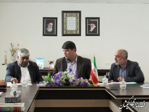 جلسه شورای اشتغال مددجویان تحت پوشش کمیته امداد امام(ره) شهرستان گمیشان