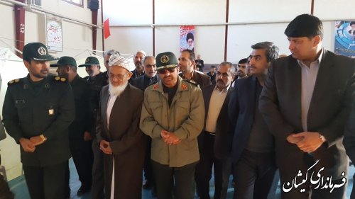 پنجمین بیمارستان تخصصی صحرایی شهدای عرصه سلامت در شهرستان گمیشان افتتاح شد