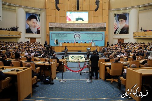 حضور فرماندار گمیشان در سی ویکمین کنفرانس بین المللی وحدت اسلامی در تهران