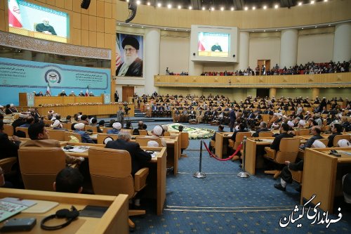 حضور فرماندار گمیشان در سی ویکمین کنفرانس بین المللی وحدت اسلامی در تهران