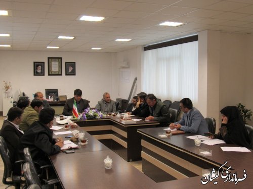 جلسه شورای ترافیک شهرستان گمیشان برگزار شد