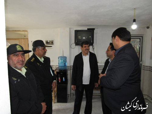 بازدیدفرماندار و رئیس پلیس مبارزه با مواد مخدر استان از مرکز درمان سوء مصرف مواد 