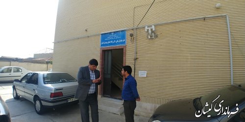 بازدید فرماندار گمیشان از اداره تعاون، کار و رفاه اجتماعی شهرستان