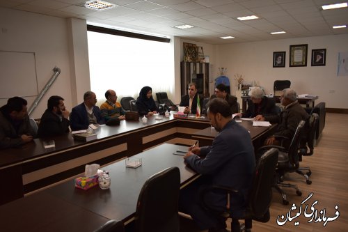 جلسه مشترک روابط عمومی های فرمانداری، جهادکشاورزی و شیلات استان
