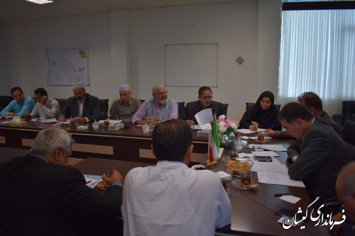 جلسه شورای کشاورزی شهرستان برگزار شد