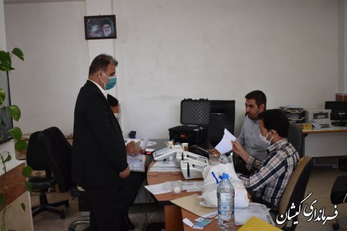 مانور انتخاباتی مرحله دوم مجلس شورای اسلامی گمیشان با موفقیت برگزار شد