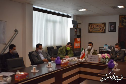 فرماندار گمیشان: اجرای طرح شهید سلیمانی برای مهار کرونا در شهرستان