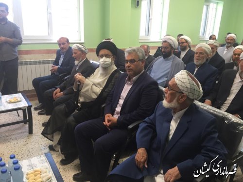 برگزاری  آیین  افتتاح دبیرستان  امام محمد باقر (ع) شهرستان گمیشان