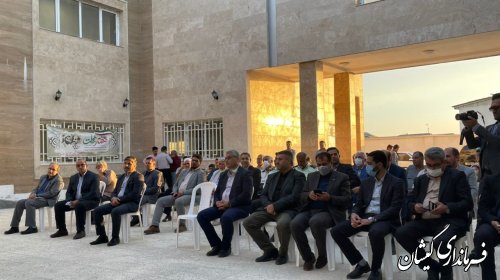 افتتاح مجتمع فرهنگی هنری اداری گمیش تپه