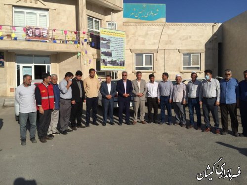 افتتاح متمرکز پروژه های شهرداری سیمین شهر در هفته دولت