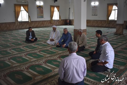 جلسه هماهنگی افتتاح کلینیک گروه پزشکان جهادی در روستای بصیرآباد