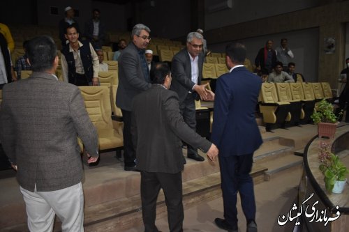 حضور فرماندار گمیشان در کلاس آموزشی دهیاران شهرستان