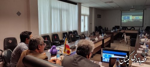 حضور فرماندار گمیشان در شورای برنامه ریزی توسعه استان گلستان 