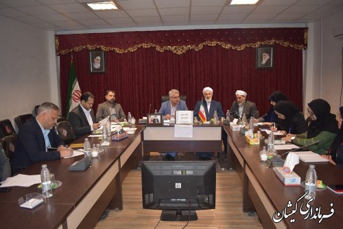 حضور فرماندار گمیشان در شورا اداری انجمن کتابخانه های عمومی استان گلستان