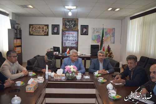 برگزاری جلسه شورای ترویج فرهنگ ایثار و شهادت شهرستان گمیشان