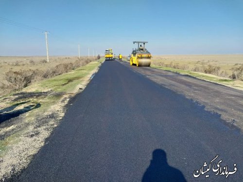 بهسازی و روکش آسفالت جاده میگو انجام شد