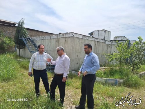 پیگیری و بازدیدهای مستمر فرماندار گمیشان برای تکمیل چاههای آب شرب شهرستان